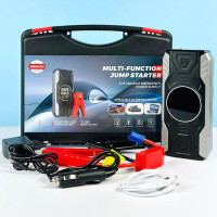 Пускозарядний пристрій бустер для авто 39800mAh 2USB та Type-C Jump Starter QY19 